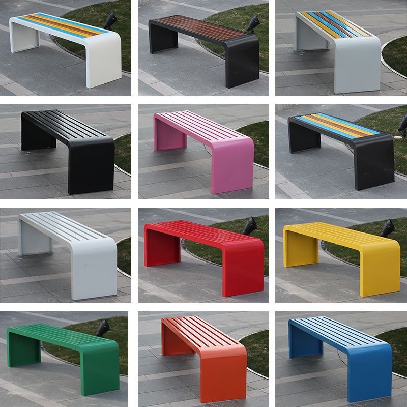 Outdoor Furniture Metal Chairs - 1 m-1,8 m kaltgewalzte Metallbank Park
