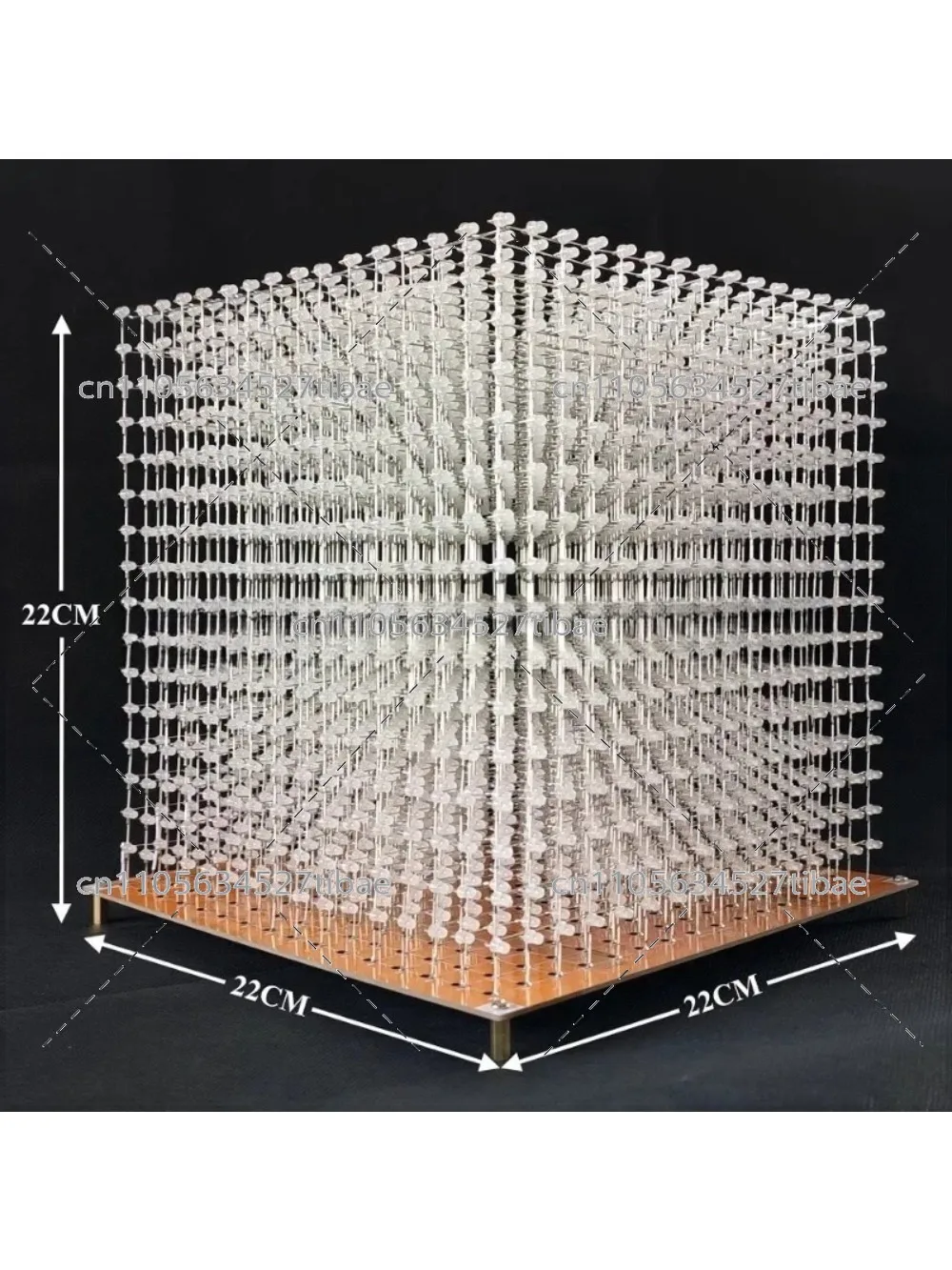 Outdoor Furniture Diy - 3D16mini Lichtwürfel-Set 16x16x16 Elektronik DIY-Bausatz Anpassbare