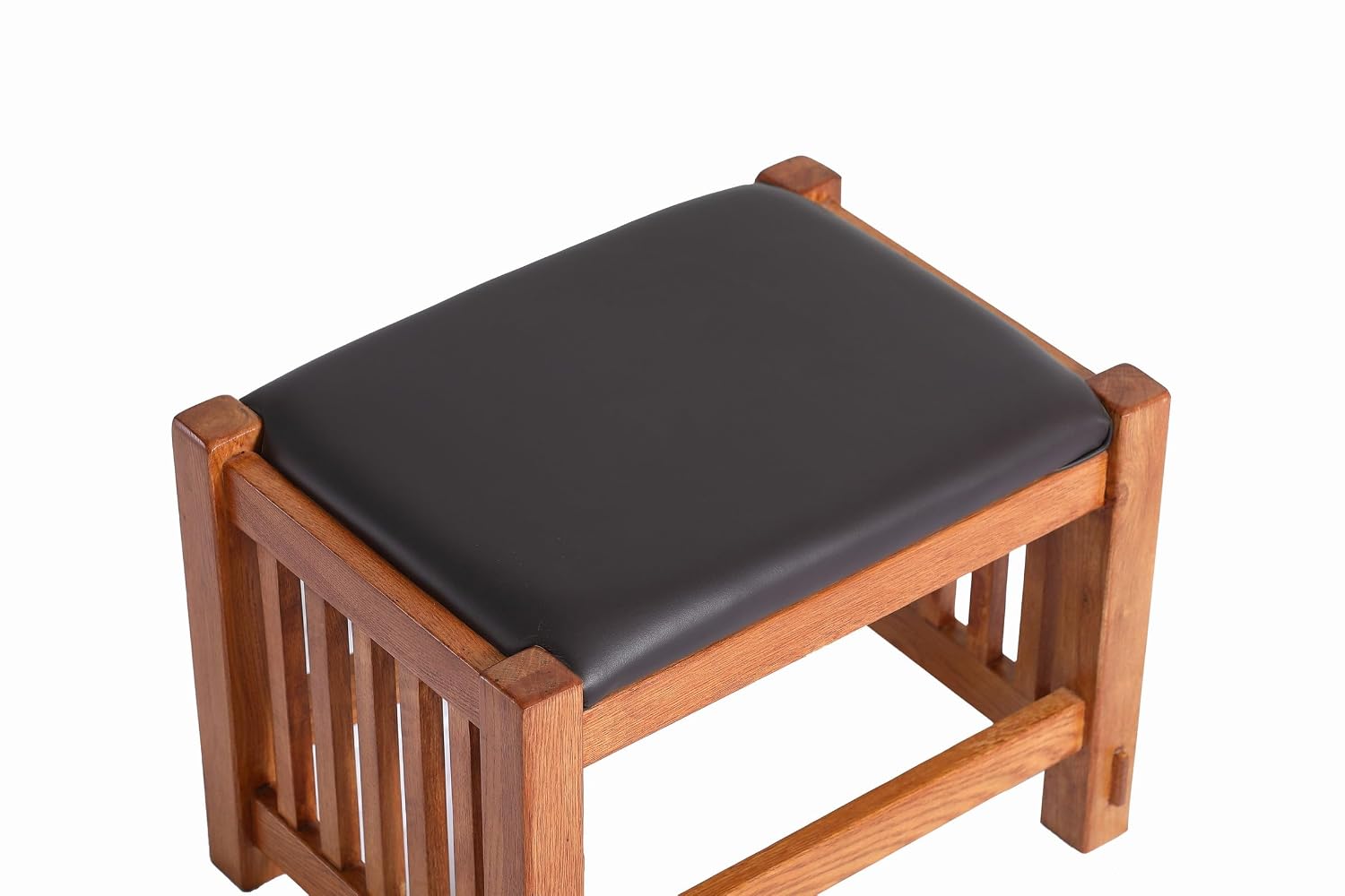 Mission Oak Fußhocker mit Spin – Outdoor Furniture Wood Bewertung und Preis