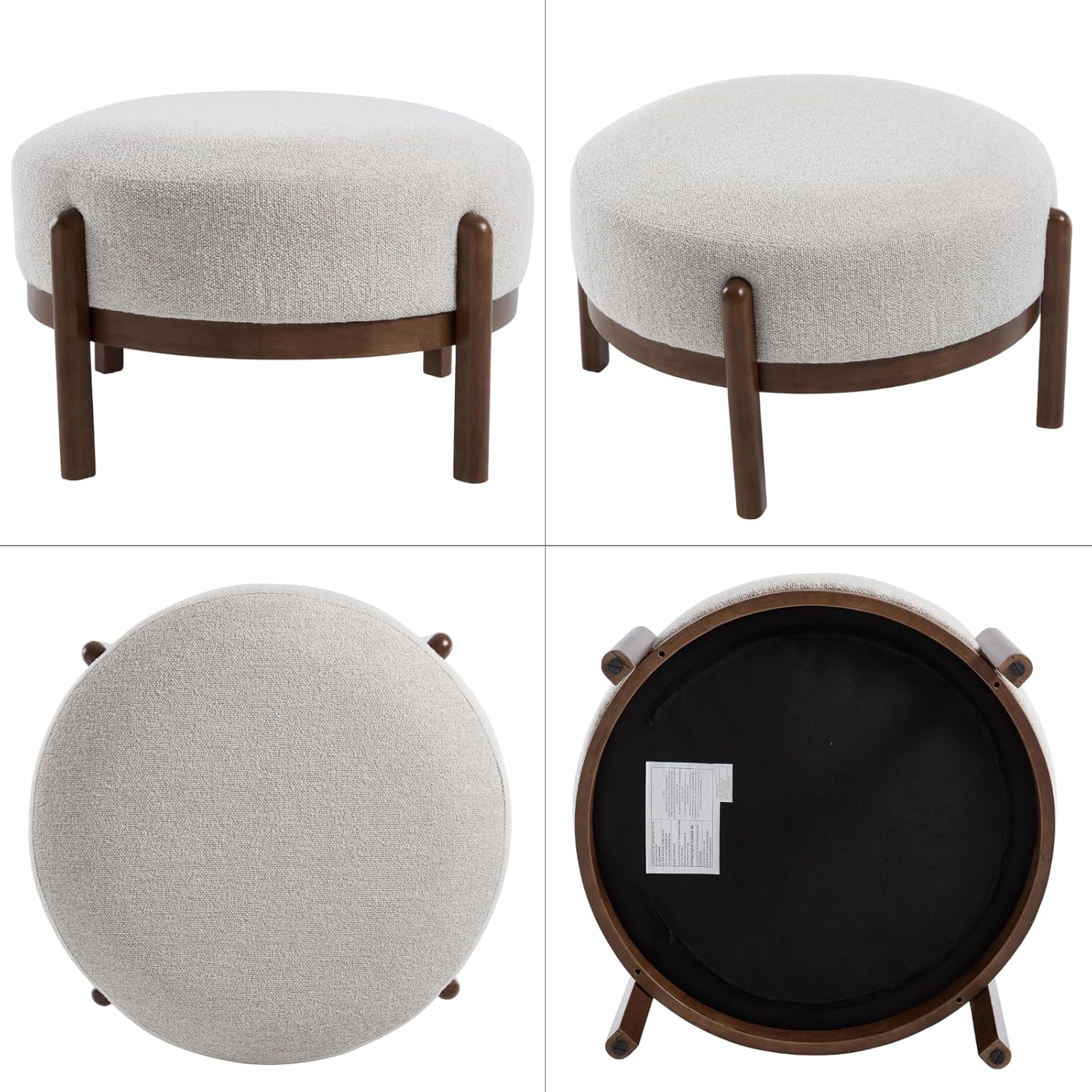 Sherpa-Stoff Ottoman-Bank mit  – Outdoor Furniture Wood Bewertung und Preis