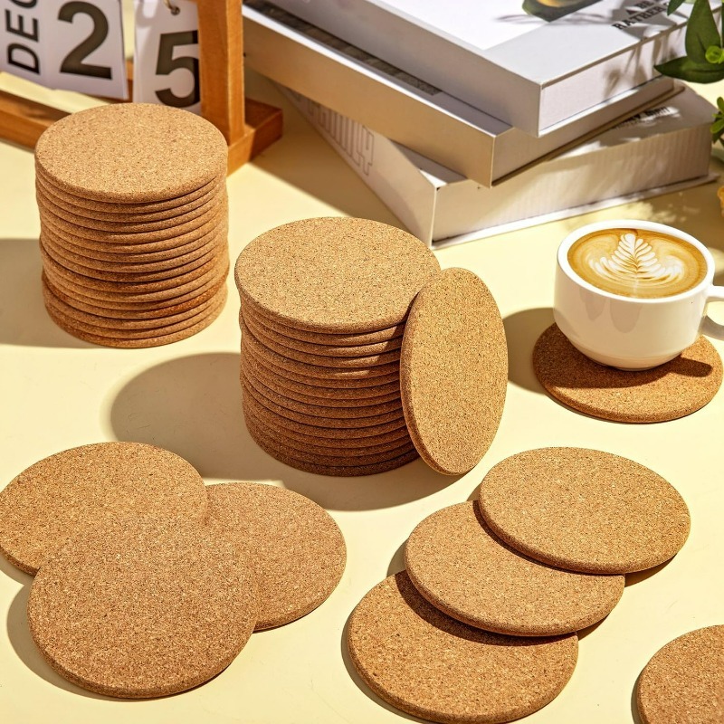 Natürliche runde Korkuntersetz – Outdoor Furniture Wood Bewertung und Preis