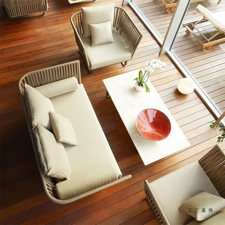 Outdoor-Rattan-Sofagarnitur, w – Outdoor Furniture Metal Chairs Bewertung und Preis