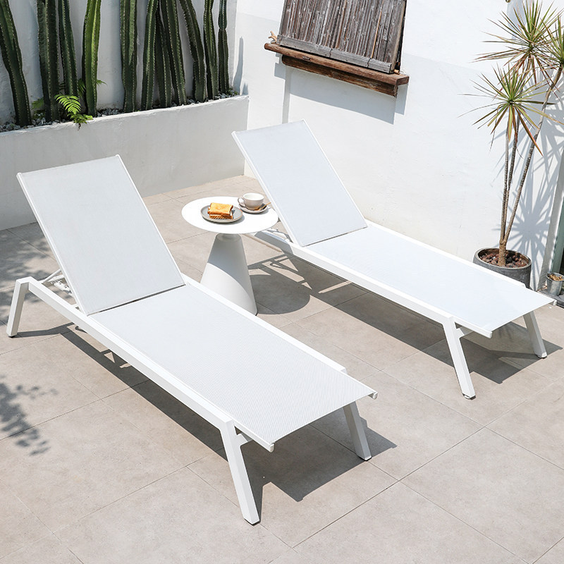 Outdoor-Weißes Daybed Sonnenli – Outdoor Daybed Furniture Bewertung und Preis