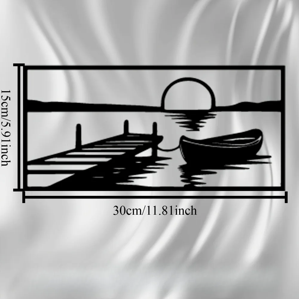 Sunset Lake Eisen-Wandkunst –  – Outdoor Furniture Metal Bewertung und Preis