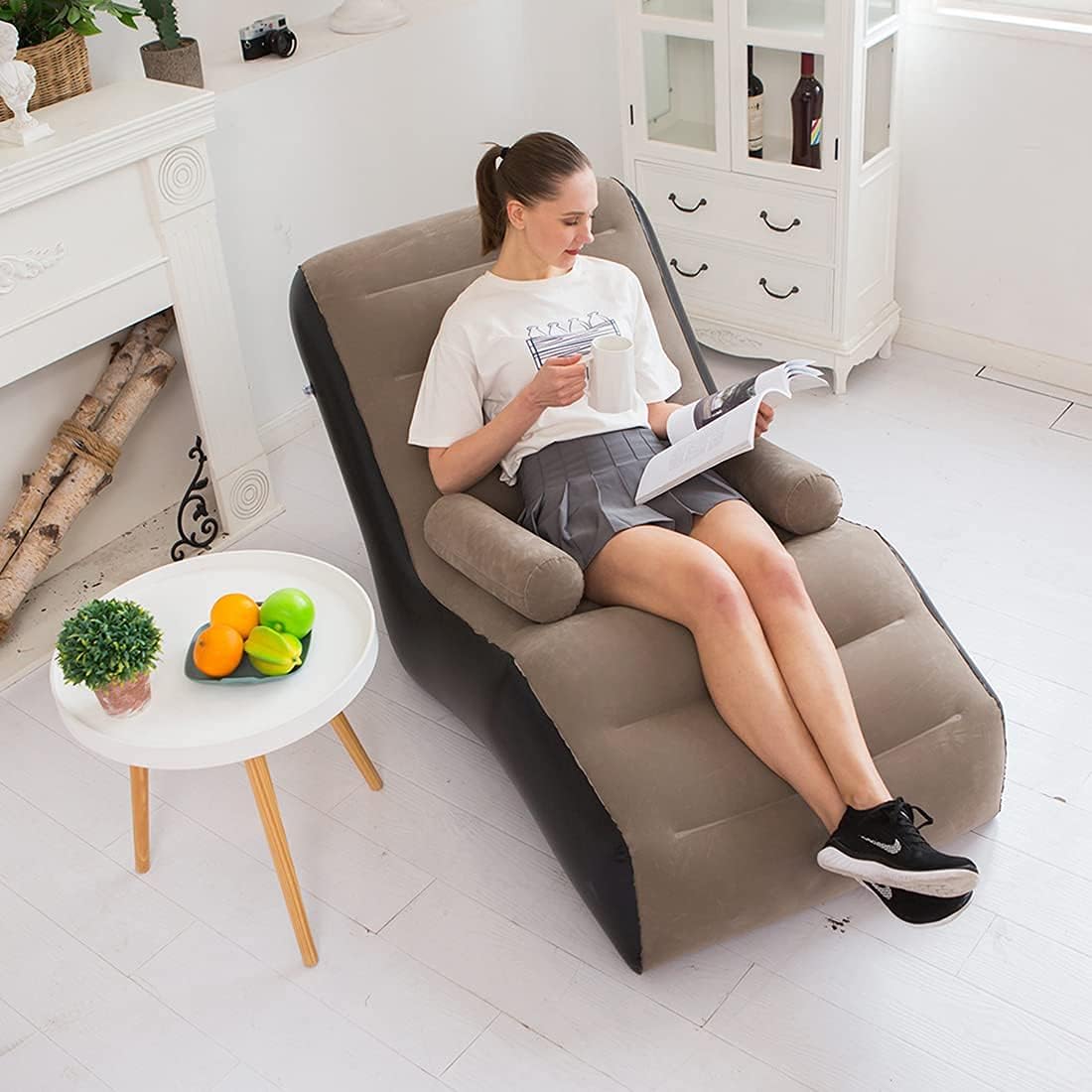 Klappbares Lazy Sofa, aufblasb – Outdoor Daybed Furniture Bewertung und Preis