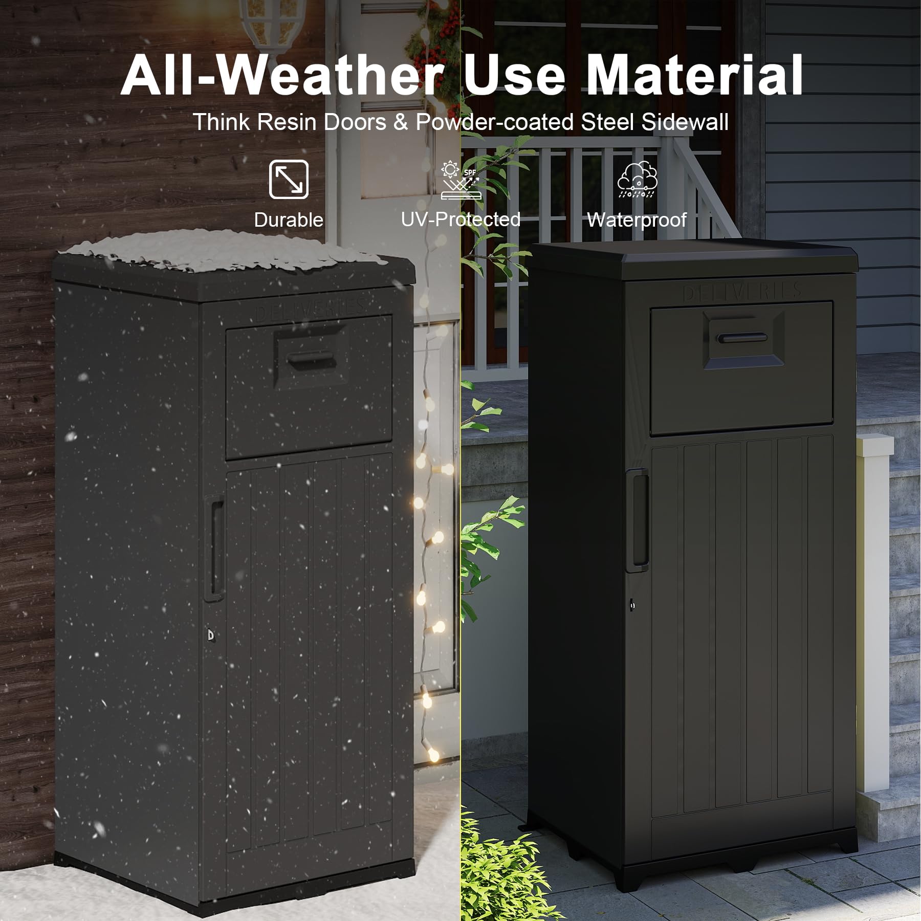Großer Außen-Paketkasten mit S – Outdoor Furniture Metal Bewertung und Preis