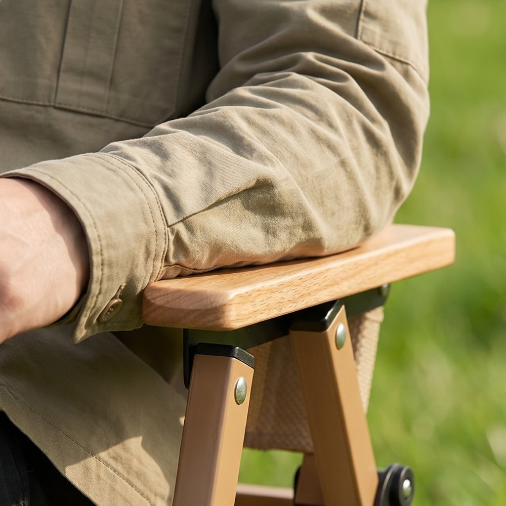 Tragbarer Klapp-Campingstuhl f – Outdoor Furniture Wood Bewertung und Preis